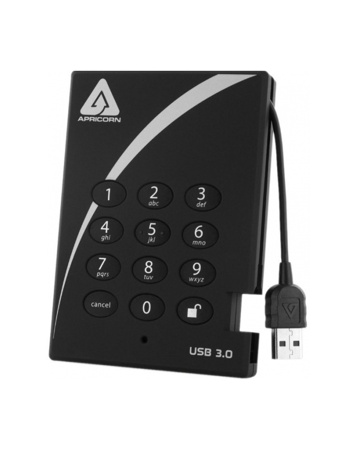 Apricorn Aegis Padlock USB 3.0 500GB (A25-3PL256-500) główny
