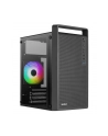 OBUDOWA AEROCOOL PGS CS-109-G-BK-v1 FRGB czarna - nr 1