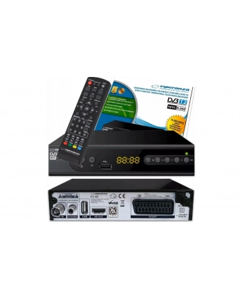 ESPERANZA TUNER DVB-T2 H265/HEVC EV106R nr 2