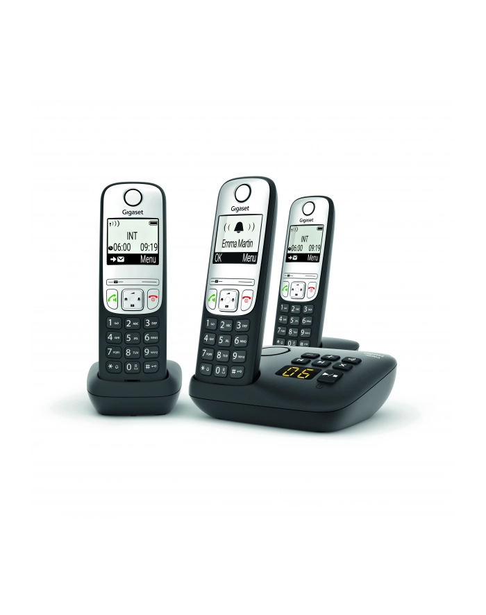 Gigaset A690 A Trio Kolor: CZARNY - L36852-H2830-B111 główny