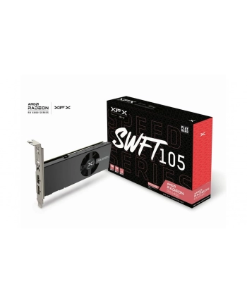 XFX SPEEDSTER SWFT105 RAD-EON RX 6400 4GB GDDR6 HDMI DP single slot/low profile nr 2