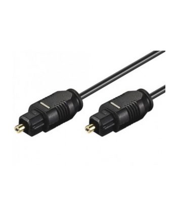 TECHLY Optyczny Kabel Audio Toslink Cyfrowy SPDIF 2m Czarny nr 1