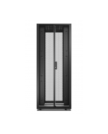 APC Easy Rack 42Ux800x1000 Roof/Side panel/castors/feet No Bottom 4 Brackets Kolor: CZARNY