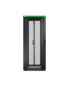 APC Easy Rack 42Ux800x1100 Roof/Side panel/castors/feet No Bottom 4 Brackets Kolor: CZARNY - nr 5