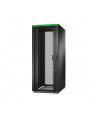 APC Easy Rack 42Ux800x1100 Roof/Side panel/castors/feet No Bottom 4 Brackets Kolor: CZARNY - nr 8
