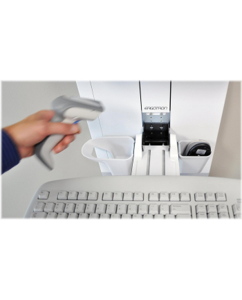 ERGOTRON WORKSTATION STYLEVIEW VERTICAL LIFT PATIENT ROOM WHITE