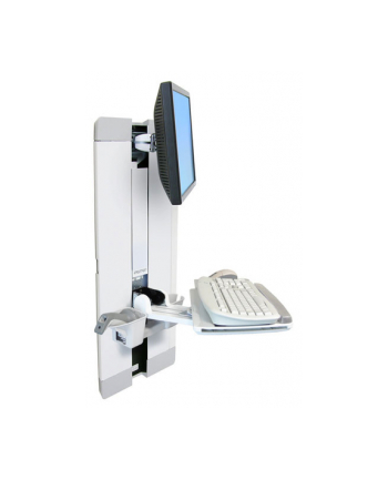 ERGOTRON WORKSTATION STYLEVIEW VERTICAL LIFT PATIENT ROOM WHITE