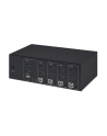 MANHATTAN Przełącznik KVM HDMI/USB 4x1 Dual-Monitor Video 4K 30Hz - nr 52