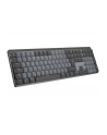 LOGITECH MX Mechanical Wireless Illuminated Performance Keyboard - GRAPHITE - (D-E) - 2.4GHZ/BT - N/A - CENTRAL - TACTILE - nr 19