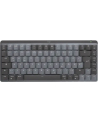 LOGITECH MX Mechanical Mini Minimalist Wireless Illuminated Keyboard - GRAPHITE - (D-E) - 2.4GHZ/BT - N/A - CENTRAL - TACTILE - nr 22