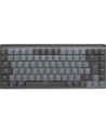 LOGITECH MX Mechanical Mini Minimalist Wireless Illuminated Keyboard - GRAPHITE - (D-E) - 2.4GHZ/BT - N/A - CENTRAL - TACTILE - nr 6