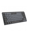 LOGITECH MX Mechanical Mini Minimalist Wireless Illuminated Keyboard - GRAPHITE - (D-E) - 2.4GHZ/BT - N/A - CENTRAL - LINEAR - nr 12