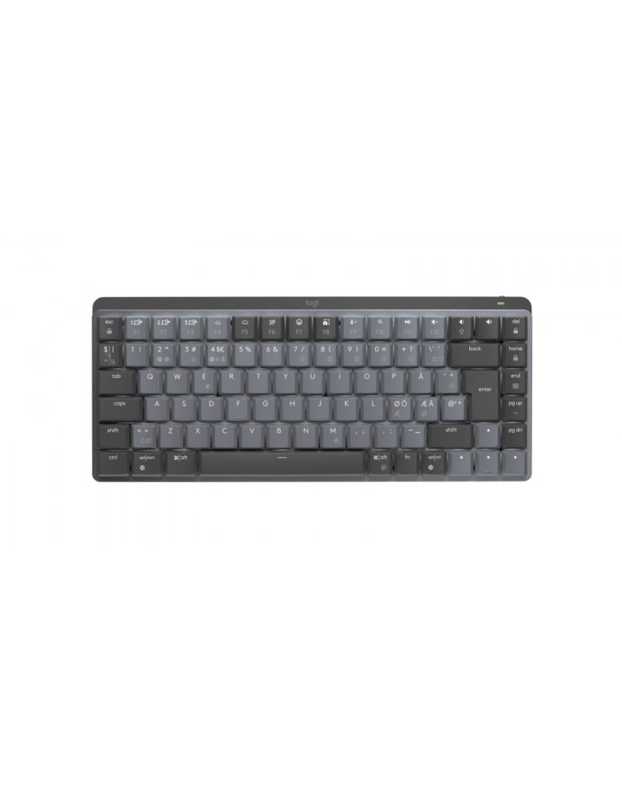 LOGITECH MX Mechanical Mini Minimalist Wireless Illuminated Keyboard - GRAPHITE - (PN) - 2.4GHZ/BT - N/A - NORDIC - TACTILE główny