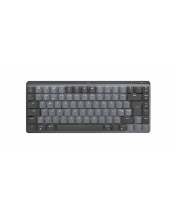 LOGITECH MX Mechanical Mini Minimalist Wireless Illuminated Keyboard - GRAPHITE - (UK) - 2.4GHZ/BT - N/A - EMEA - TACTILE