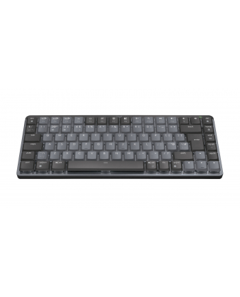 LOGITECH MX Mechanical Mini Minimalist Wireless Illuminated Keyboard - GRAPHITE - (UK) - 2.4GHZ/BT - N/A - EMEA - TACTILE