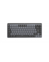 LOGITECH MX Mechanical Mini Minimalist Wireless Illuminated Keyboard - GRAPHITE - (US) INTL - 2.4GHZ/BT - N/A - EMEA - CLICKY - nr 1