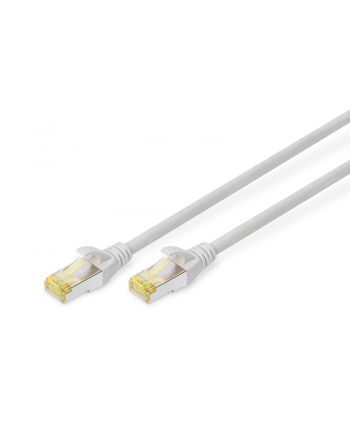 DIGITUS Kabel krosowy (patch cord) RJ45-RJ45 kat.6A S/FTP AWG 26/7 LSOH 2.5m szary 1szt