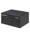 MANHATTAN Przełącznik KVM HDMI/USB 2x1 Dual-Monitor Video 4K 30Hz - nr 11