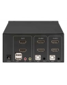 MANHATTAN Przełącznik KVM HDMI/USB 2x1 Dual-Monitor Video 4K 30Hz - nr 38