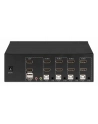 MANHATTAN Przełącznik KVM HDMI/USB 4x1 Dual-Monitor Video 4K 30Hz - nr 38