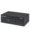 MANHATTAN Przełącznik KVM HDMI/USB 4x1 Dual-Monitor Video 4K 30Hz - nr 40