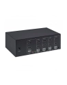 MANHATTAN Przełącznik KVM HDMI/USB 4x1 Dual-Monitor Video 4K 30Hz - nr 53