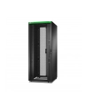 APC Easy Rack 42Ux800x800 Roof/Side panel/castors/feet No Bottom 4 Brackets Kolor: CZARNY - nr 11