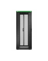 APC Easy Rack 42Ux800x800 Roof/Side panel/castors/feet No Bottom 4 Brackets Kolor: CZARNY - nr 16
