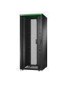 APC Easy Rack 42Ux800x800 Roof/Side panel/castors/feet No Bottom 4 Brackets Kolor: CZARNY - nr 18