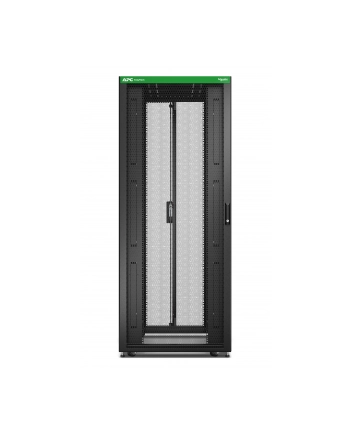 APC Easy Rack 42Ux800x800 Roof/Side panel/castors/feet No Bottom 4 Brackets Kolor: CZARNY nr 2