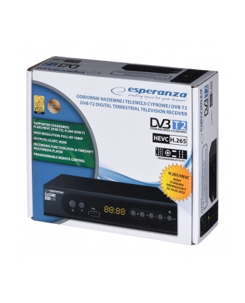 esperanza Tuner EV106P DVB-T/T2 H.265/HEVC nr 2