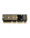 Axagon Pcem2-1U, Adapter Wewnętrzny Pcie X16/X8/X4 - M.2 Nvme M-Key Slot, 1U (Pcem21U) - nr 13