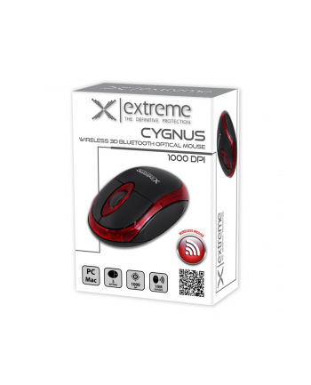 esperanza *Mysz bluetooth 3D Cyngus czerwona