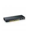 ZYXEL GS1900-10HP v2 8-port GbE L2 PoE Smart Switch + 2 SFP slots 802.3at desktop fanless 70 Watt - nr 6
