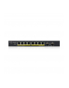 ZYXEL GS1900-10HP v2 8-port GbE L2 PoE Smart Switch + 2 SFP slots 802.3at desktop fanless 70 Watt - nr 9