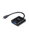 AKASA ADAPTER AV  HDMI MICRO - D-SUB (VGA) CZARNY (AK-CBHD21-15BK) - nr 1