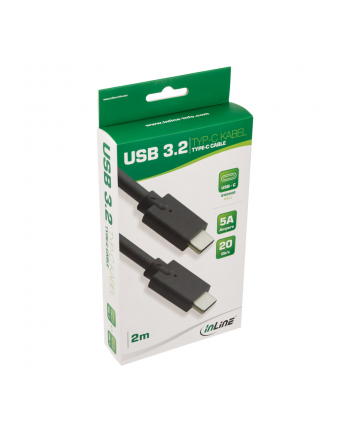 INLINE 35702A KABEL USB-C 3.2 GEN. 2 WTYCZKA/WTYCZKA, CZARNY - 2,0M nr 2