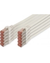 Digitus Patchcord CAT6, S-FTP,  2m, 10 sztuk (DK-1644-020-WH-10) - nr 7