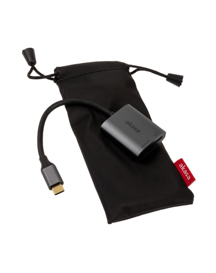 Akasa čtečka karet AK-CR-10BK (SD, microSD), externí, USB 3.2 Type-C (AKA) główny