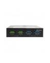 Akasa přední panel HUB 4 Port USB nabíjecí panel s dual Quick Charge 3.0 a dual USB 3.1 porty (AKA) - nr 15