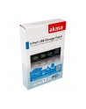 Akasa přední panel HUB 4 Port USB nabíjecí panel s dual Quick Charge 3.0 a dual USB 3.1 porty (AKA) - nr 8