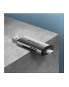 Axagon CRE-SAC, USB3.2 Gen 1 Type-C + Type-A zewnętrzny czytnik kart SD/microSD (AXN) - nr 24