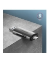 Axagon CRE-SAC, USB3.2 Gen 1 Type-C + Type-A zewnętrzny czytnik kart SD/microSD (AXN) - nr 6