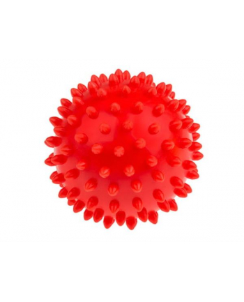 Piłka sensoryczna do masażu i rehabilitacji 9 cm czerwona 438 TULLO