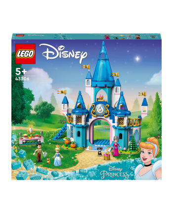 LEGO 43206 DISNEY PRINCESS Zamek Kopciuszka i księcia z bajki p4