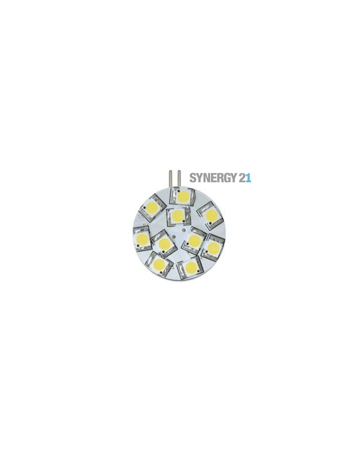 Synergy21 LED Retrofit G4 10x SMD LED, Trzonek G4, Ciepły Biały S21-LED-I000027 główny
