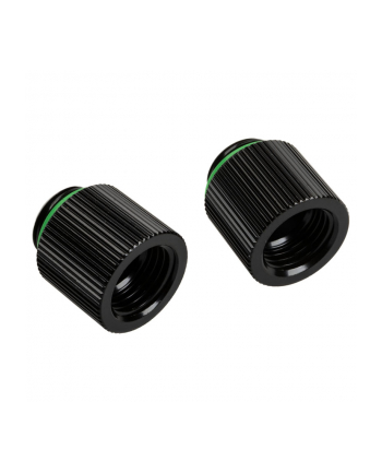 Bitspower Touchaqua Adapter Prosty G1 / 4 Cala Męski Na G1 / 4 Cale Żeński - 2 Szt. 15 Mm Czarny (Waad589)