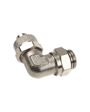 Ohne Hersteller Kein Złączka 90 Stopni G1 / 4 Cale Do Kąta 10 8Mm - Srebrny Połysk (Wasc004)