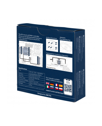 Arctic F9 Pwm Pst CO 92mm Czarny (ACFAN00215A)