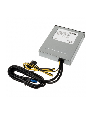 Akasa přední panel HUB 4 Port USB nabíjecí panel s dual Quick Charge 3.0 a dual USB 3.1 porty (AKA)